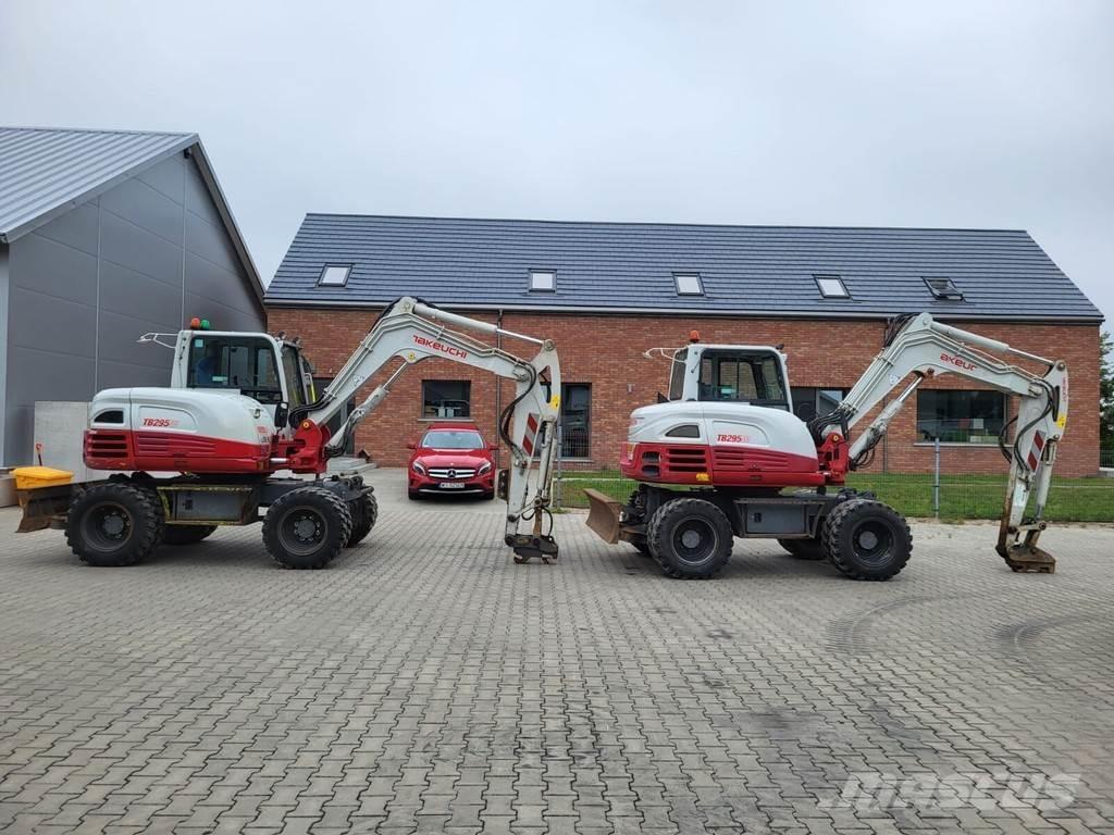 Takeuchi TB295W 中型油圧ショベル 7ｔ-12ｔ（ユンボ・パワーショベル・バックホー）