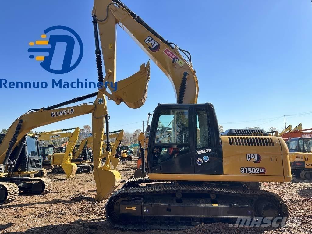 CAT 315D2GC 中型油圧ショベル 7ｔ-12ｔ（ユンボ・パワーショベル・バックホー）