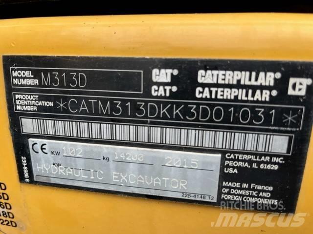 CAT M 313 D ホイール式油圧ショベル（パワーショベル・ユンボ・バックホー）