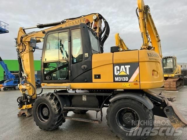 CAT M 313 D ホイール式油圧ショベル（パワーショベル・ユンボ・バックホー）