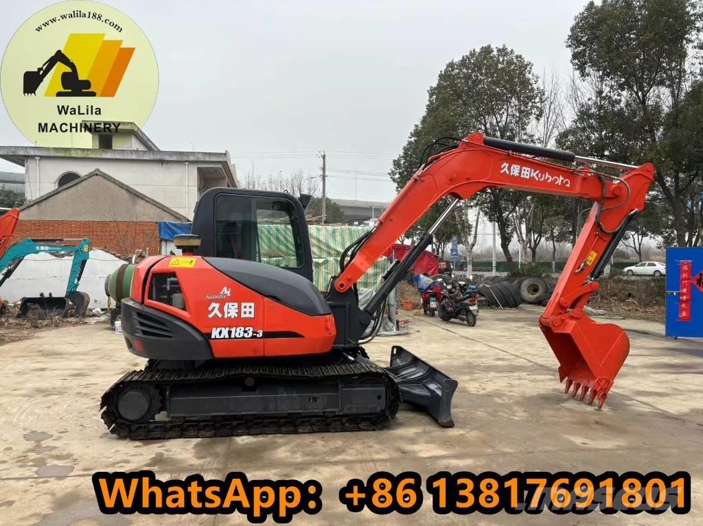 Kubota KX 183 ミニ油圧ショベル 7t以下（ミニユンボ・ミニディガー）
