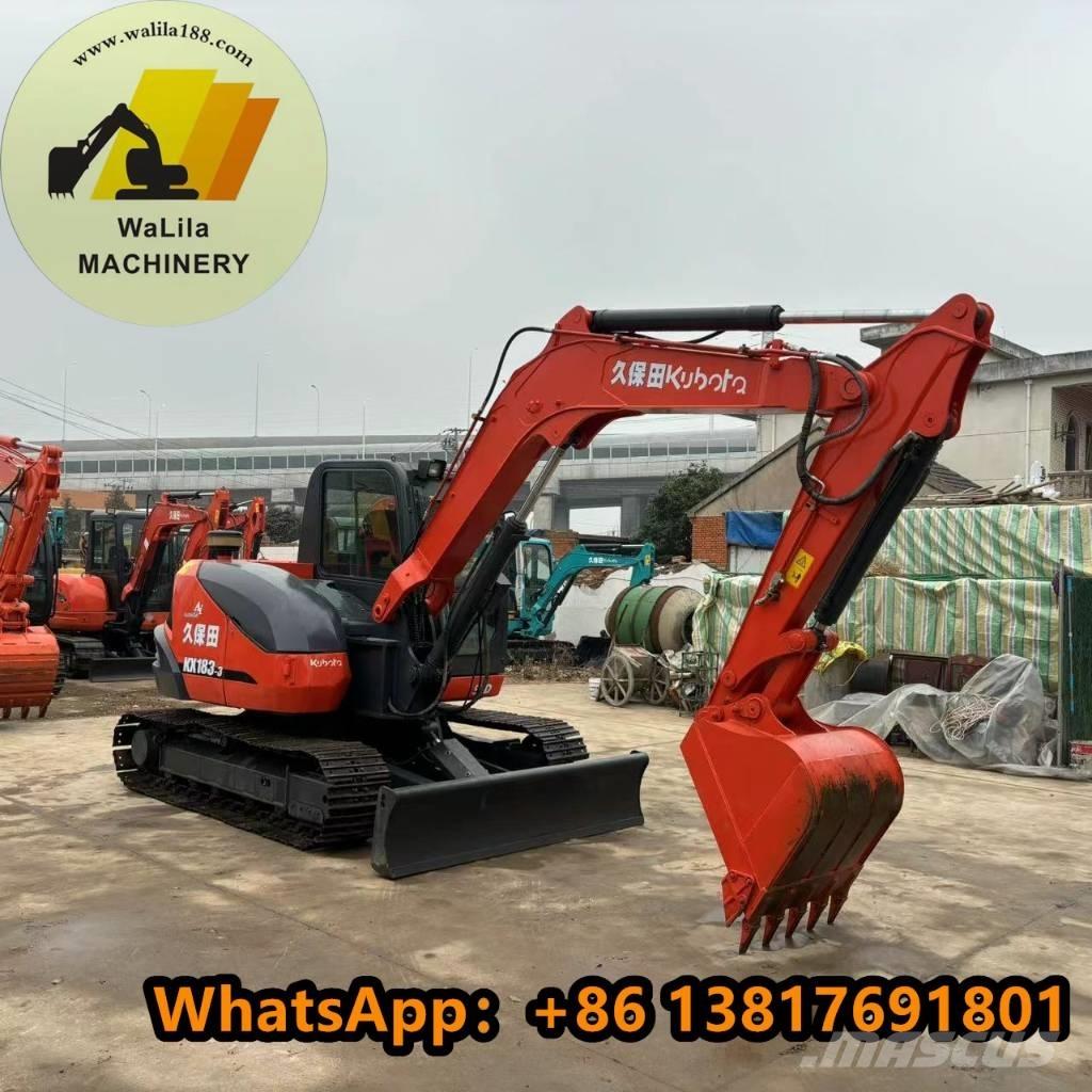 Kubota KX 183 ミニ油圧ショベル 7t以下（ミニユンボ・ミニディガー）