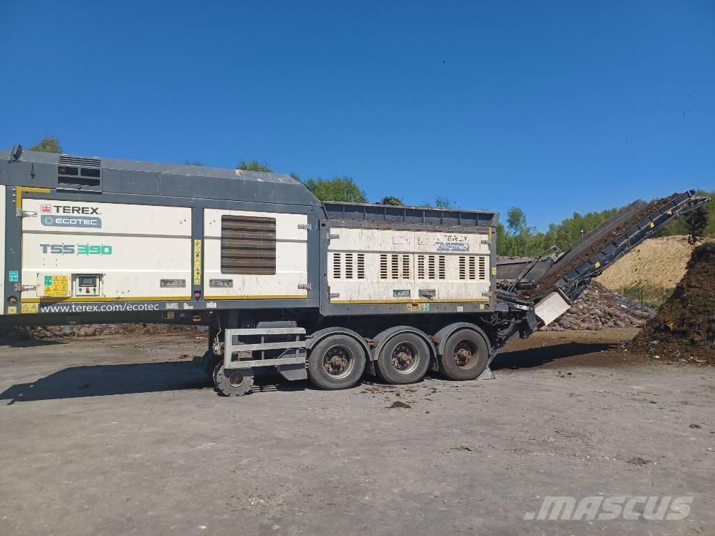Terex Ecotec TSS 390 廃棄物シュレッダー