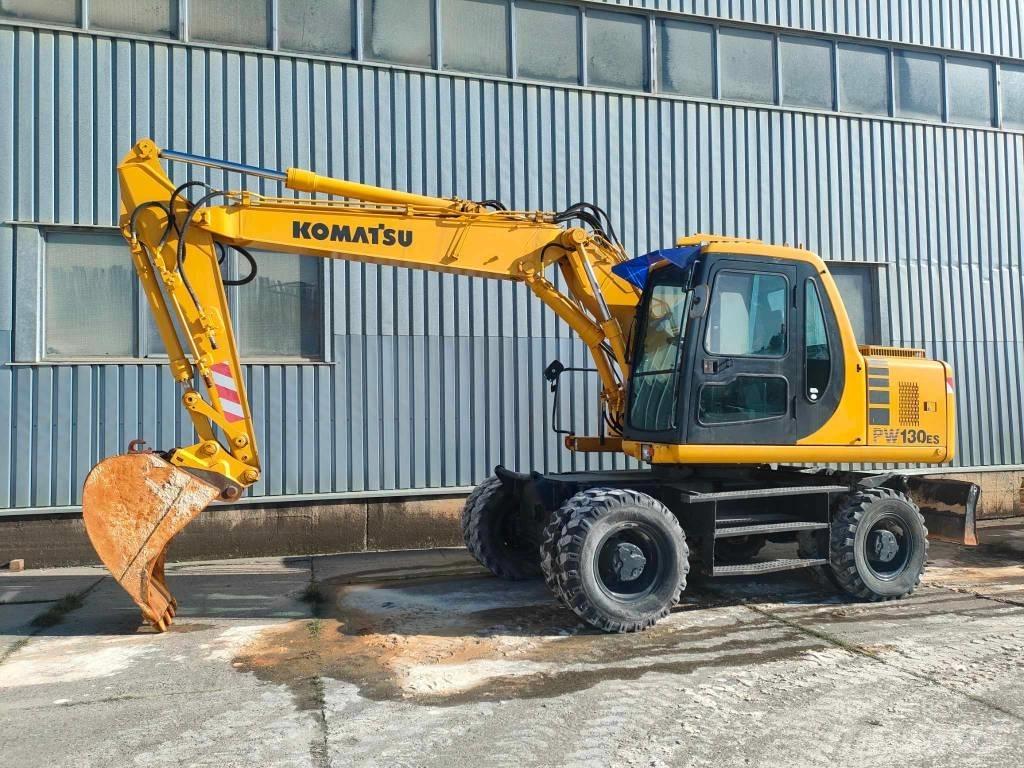 Komatsu PW 130ES-6K ホイール式油圧ショベル（パワーショベル・ユンボ・バックホー）