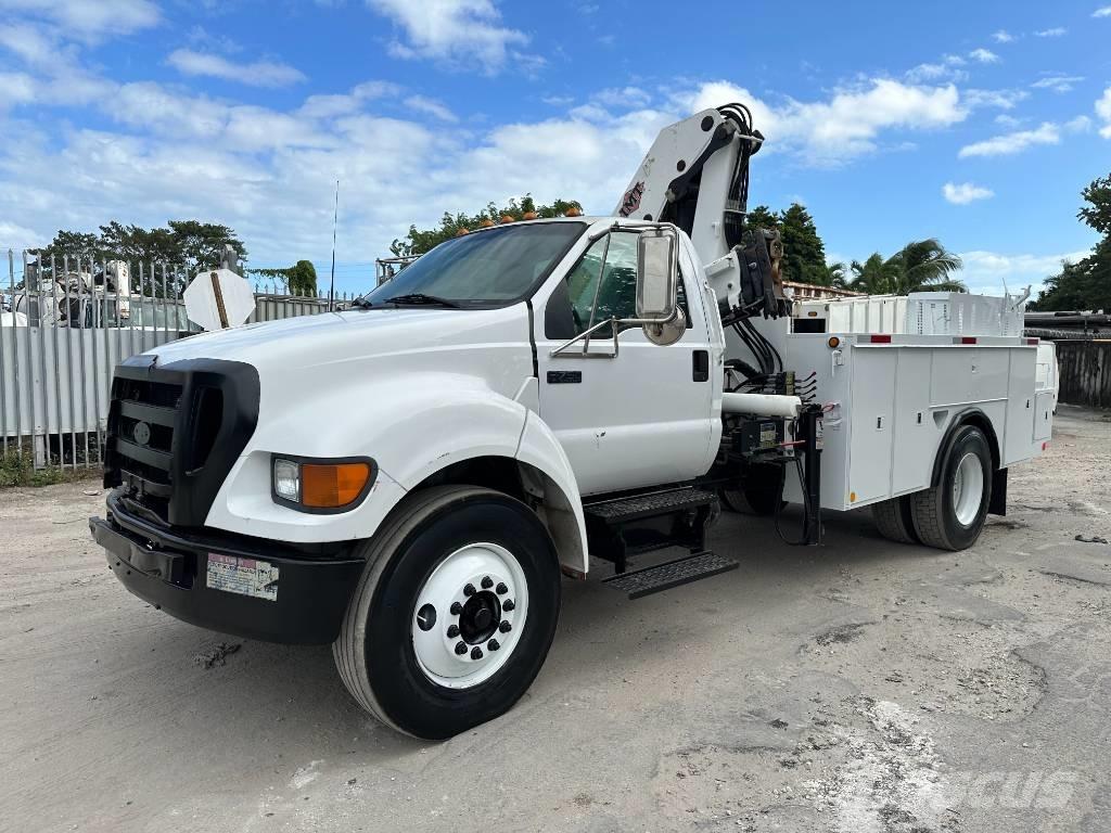Ford F 750 XL SD クレーントラック、ユニック車