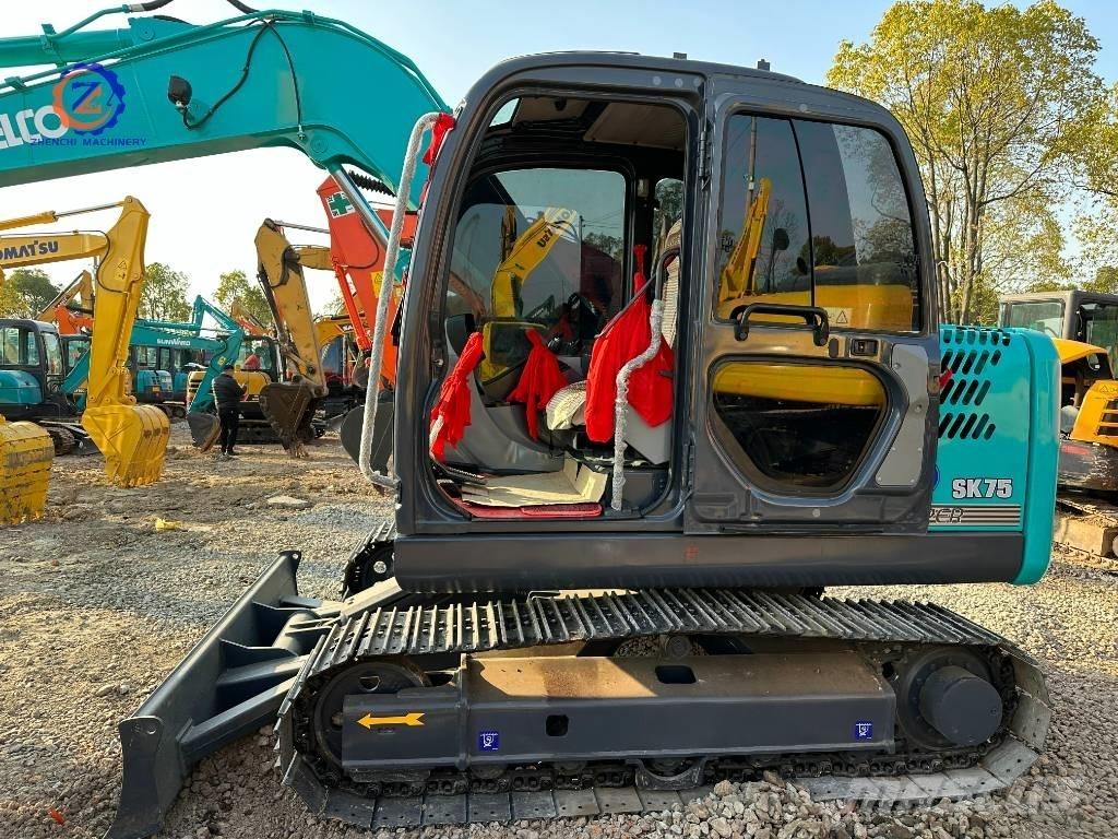Kobelco SK 75 中型油圧ショベル 7ｔ-12ｔ（ユンボ・パワーショベル・バックホー）