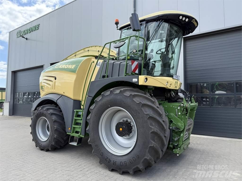 Krone BigX 630 ベールシュレッダー、カッター、アンローラー