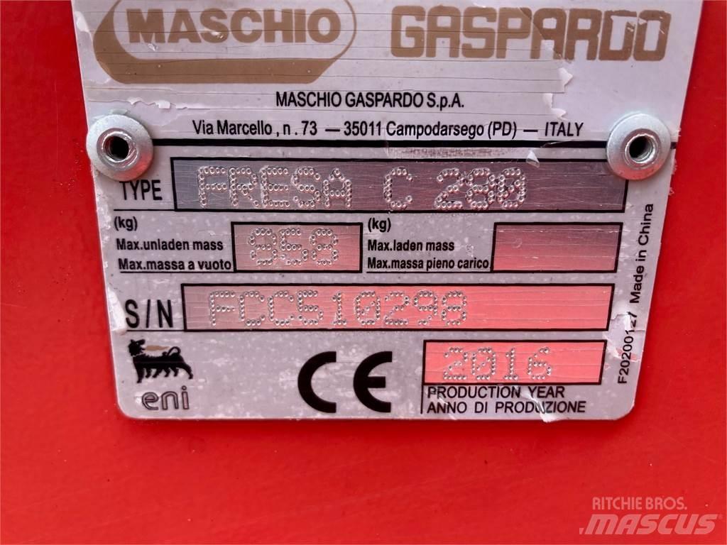 Maschio C 280 パワーハローとロータリーハロー