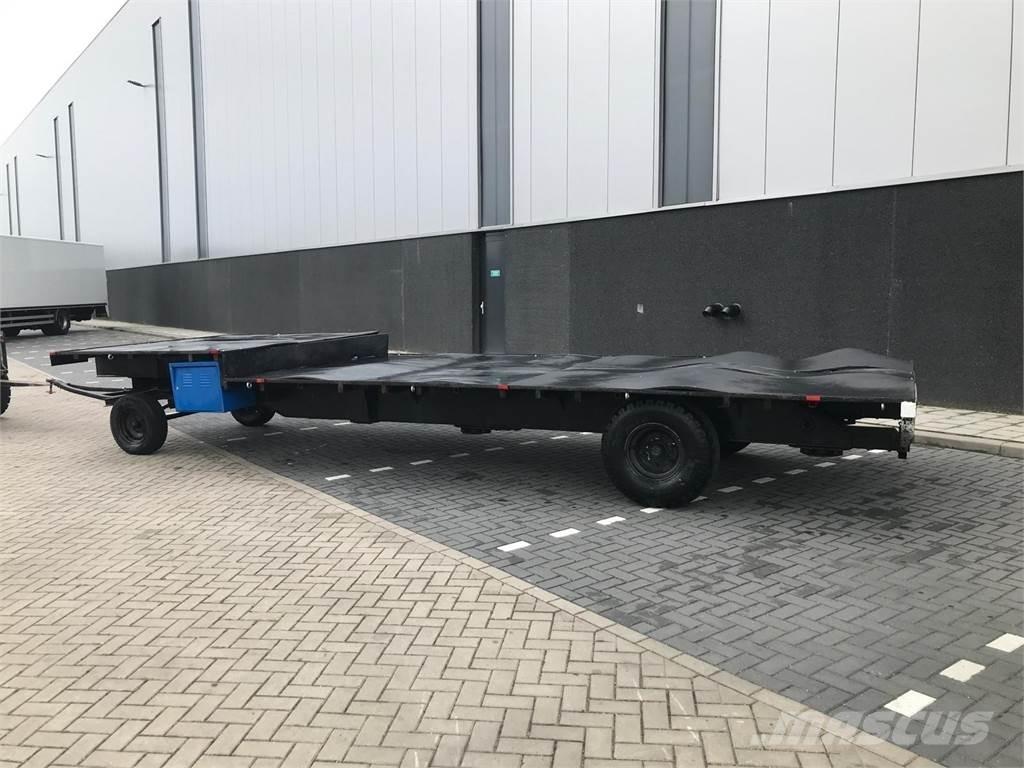  Platte wagen 家畜輸送用トレーラー