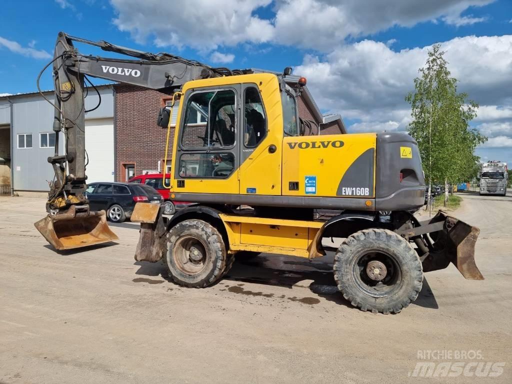 Volvo EW 160 B ホイール式油圧ショベル（パワーショベル・ユンボ・バックホー）