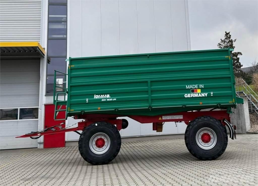 Lomma ZKD 1802 UNI ダンプトレーラー