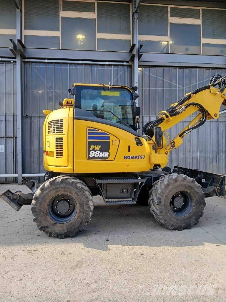 Komatsu PW 98 MR-11 ホイール式油圧ショベル（パワーショベル・ユンボ・バックホー）