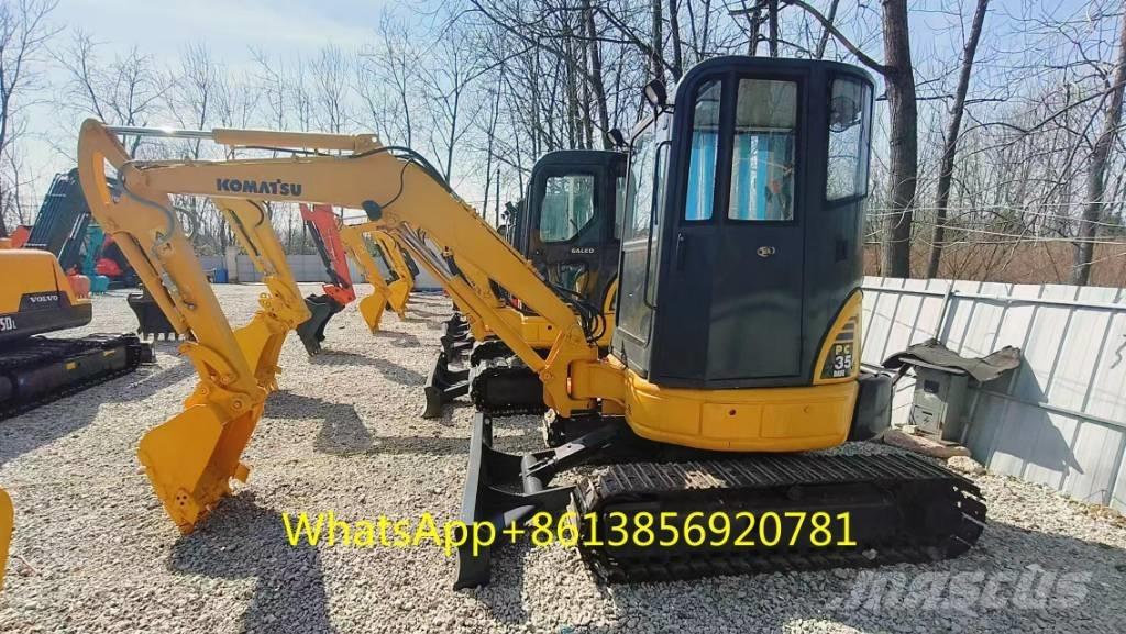 Komatsu PC 35 MR ミニ油圧ショベル 7t以下（ミニユンボ・ミニディガー）