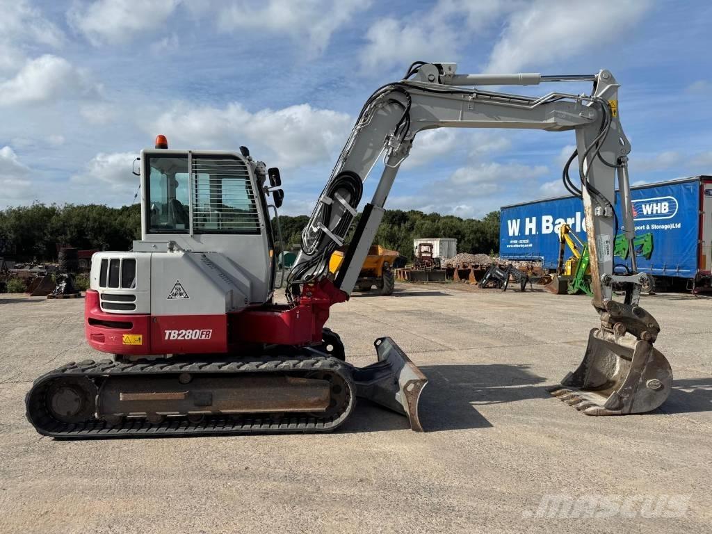 Takeuchi TB 280 FR ミニ油圧ショベル 7t以下（ミニユンボ・ミニディガー）