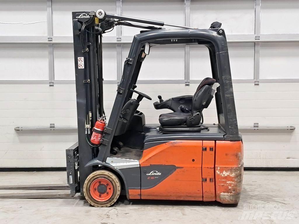Linde E16-02 バッテリーフォークリフト