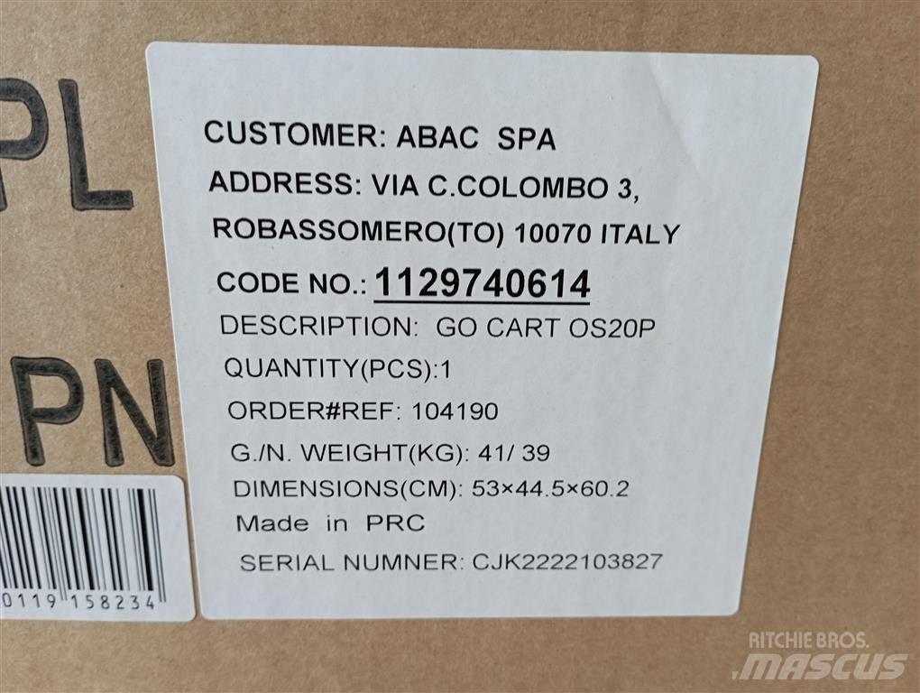  ABAC GO CART OS20P コンプレッサー