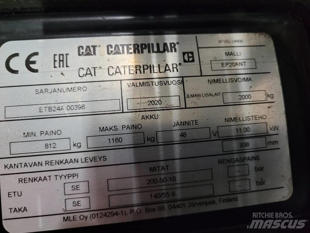 CAT EP20ANT バッテリーフォークリフト