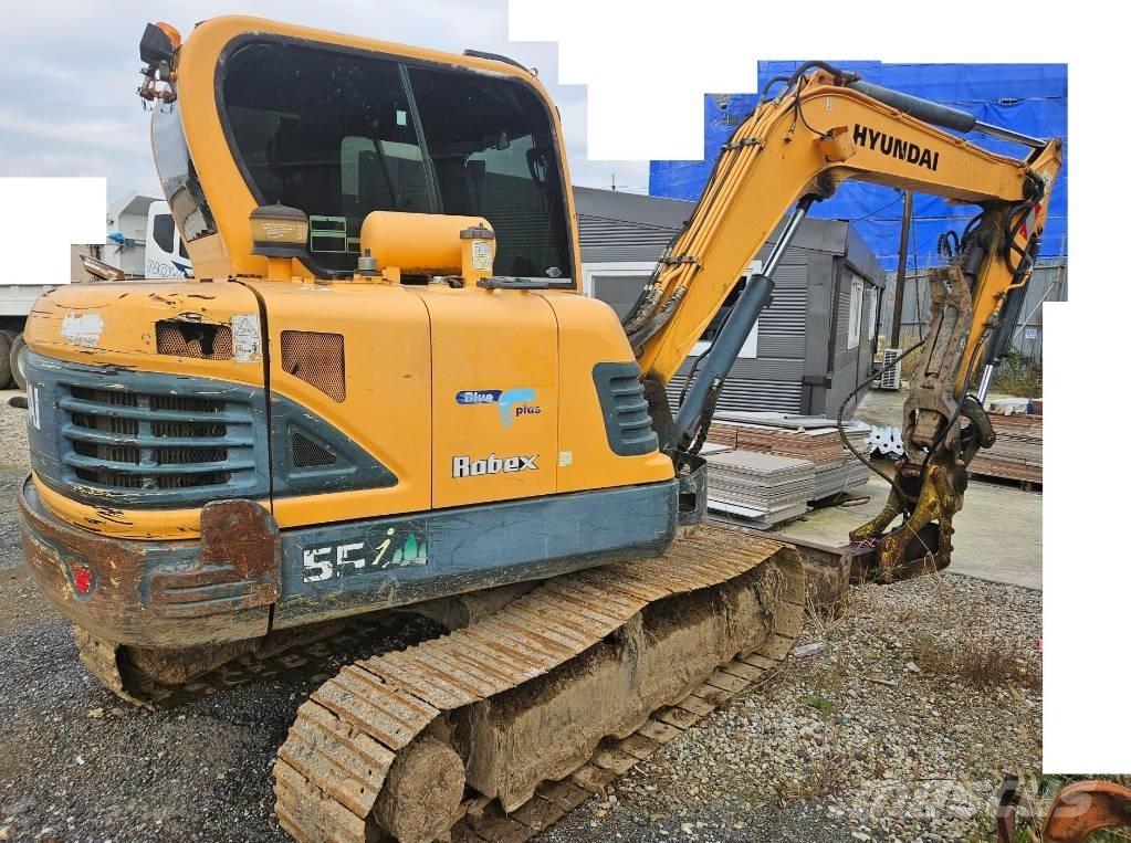 Hyundai ROBEX 55 ミニ油圧ショベル 7t以下（ミニユンボ・ミニディガー）