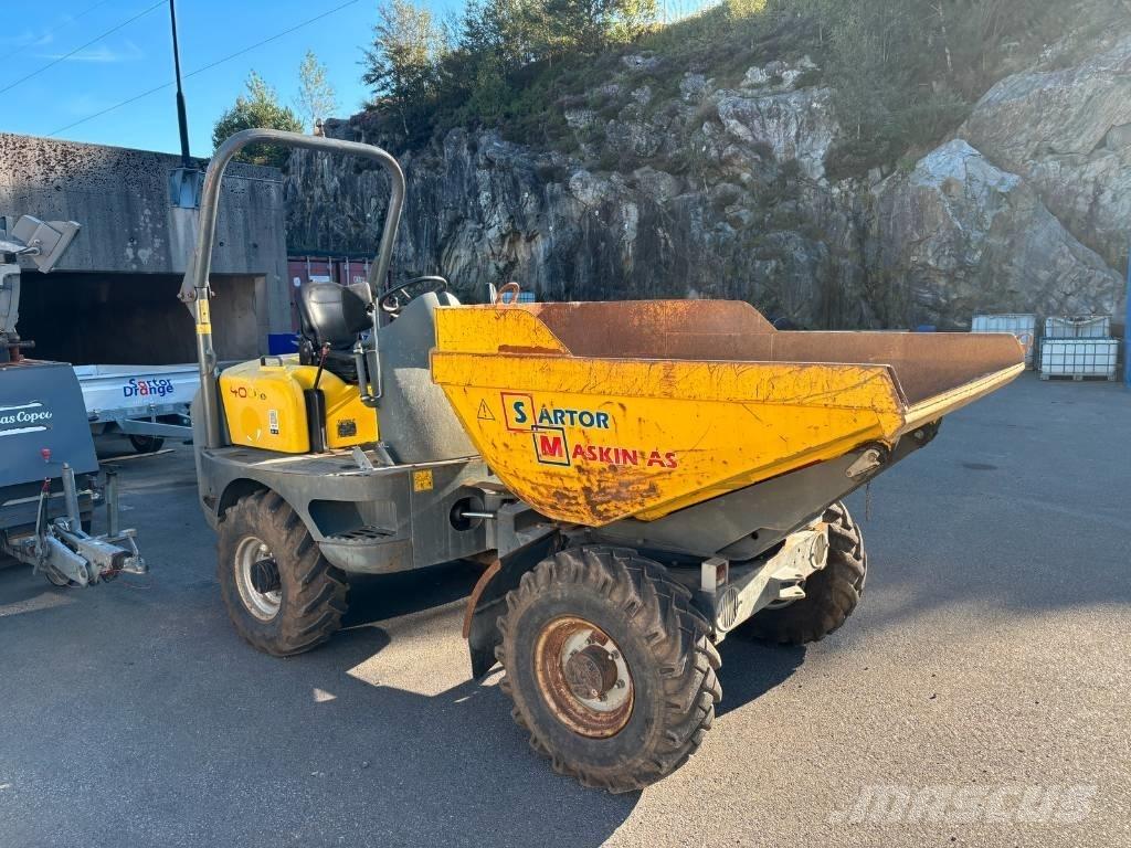 Wacker Neuson 4001 サイト　ダンプ