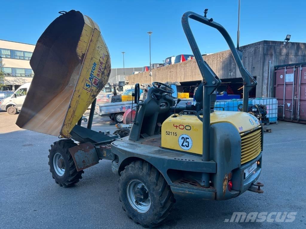Wacker Neuson 4001 サイト　ダンプ