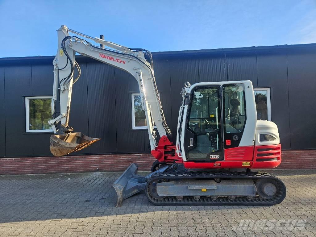 Takeuchi TB 290 中型油圧ショベル 7ｔ-12ｔ（ユンボ・パワーショベル・バックホー）