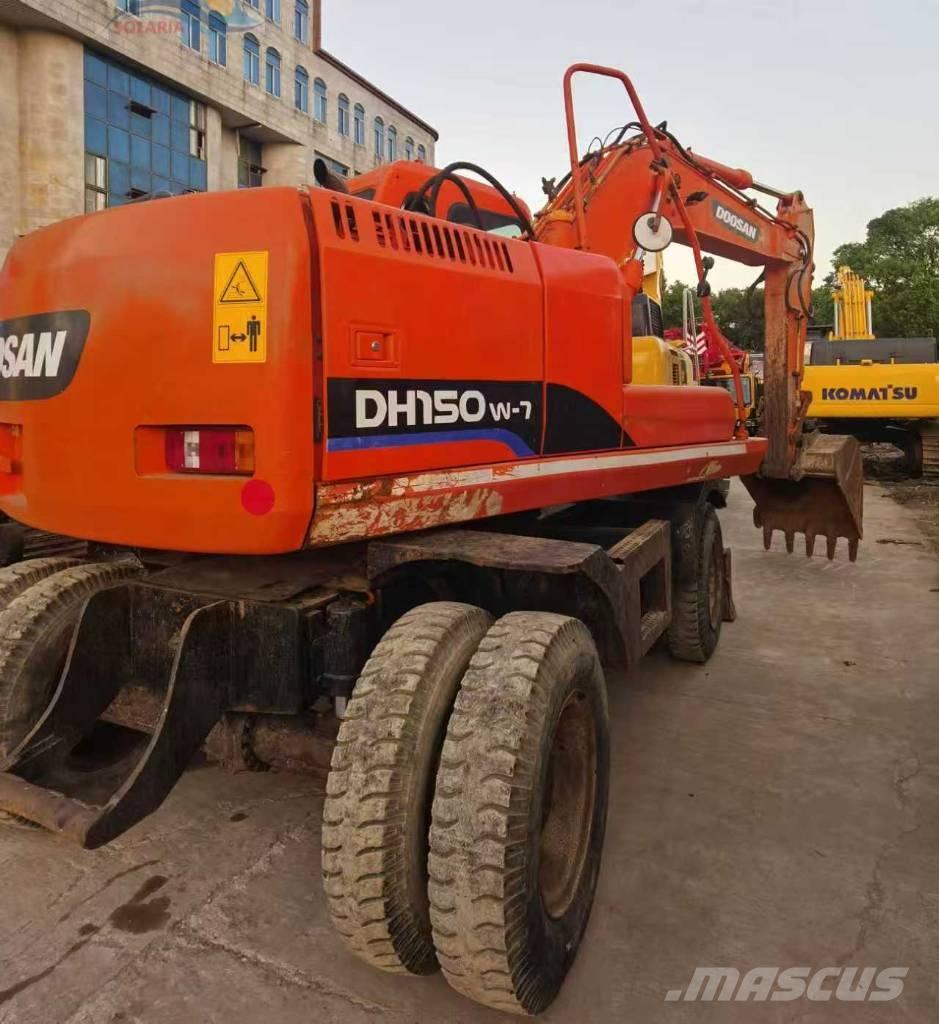 Doosan DH 150 W-7 ホイール式油圧ショベル（パワーショベル・ユンボ・バックホー）