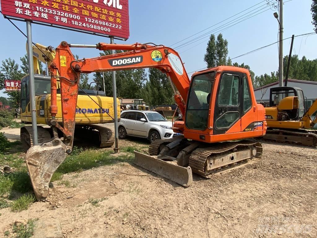 Doosan DH80 ミニ油圧ショベル 7t以下（ミニユンボ・ミニディガー）