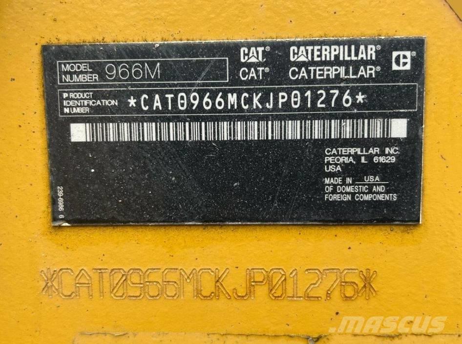 CAT 966 M ホイールローダー・タイヤショベル