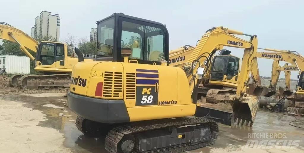 Komatsu PC 58 ミニ油圧ショベル 7t以下（ミニユンボ・ミニディガー）