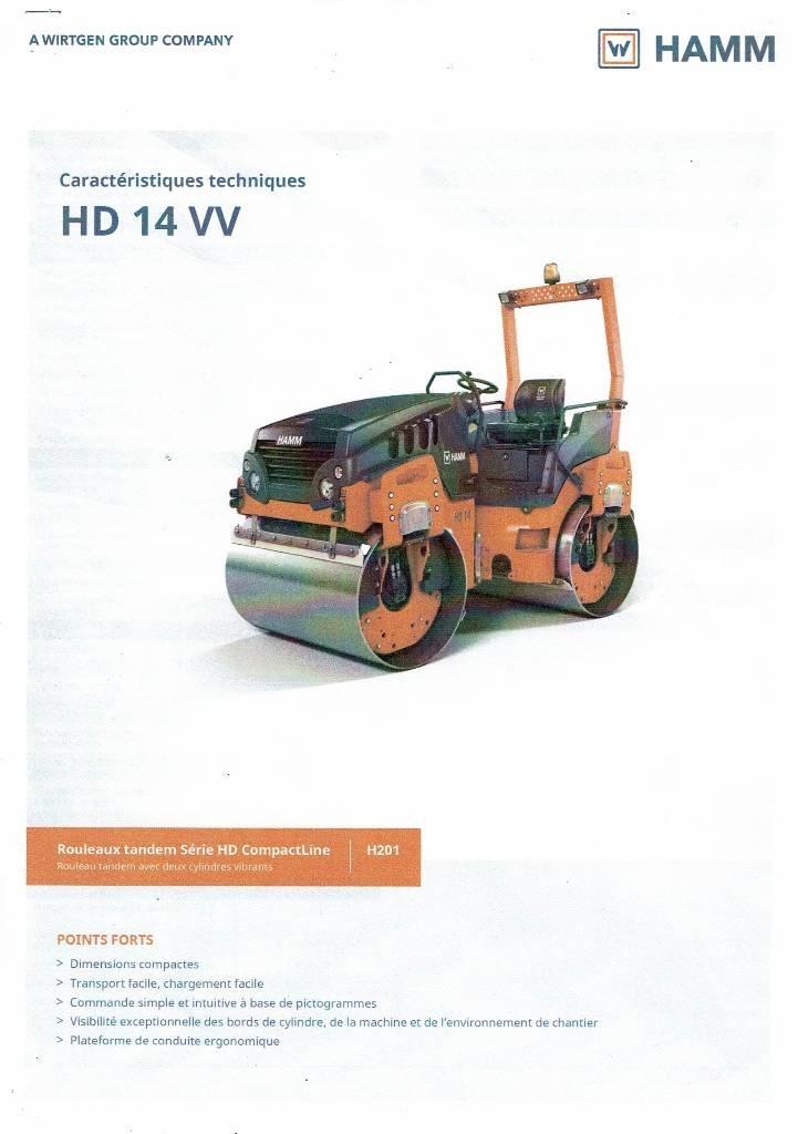 Hamm HD 14 VV タンデムローラ