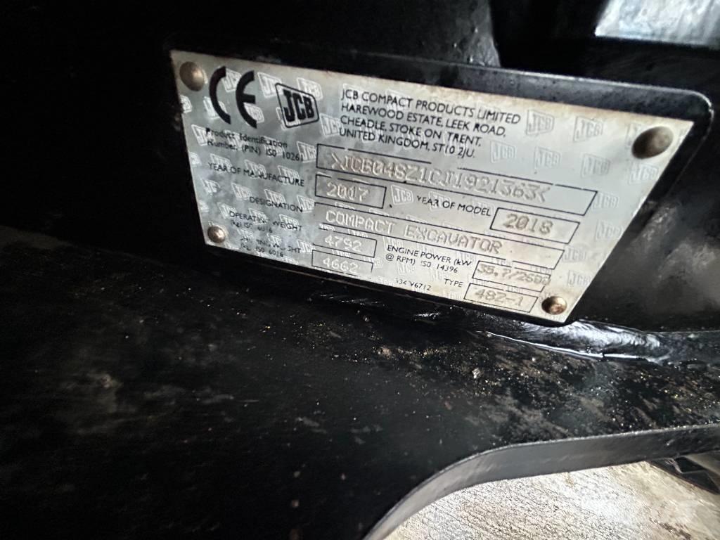 JCB 48 Z-1 ミニ油圧ショベル 7t以下（ミニユンボ・ミニディガー）