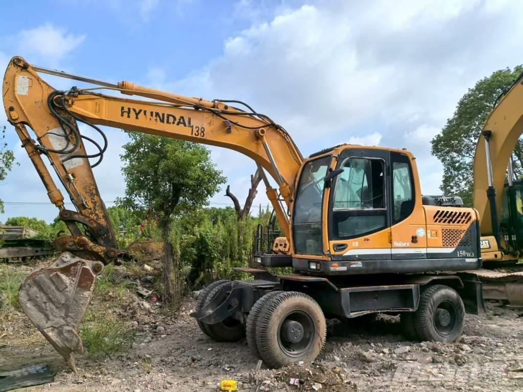 Hyundai R150W-9 ホイール式油圧ショベル（パワーショベル・ユンボ・バックホー）