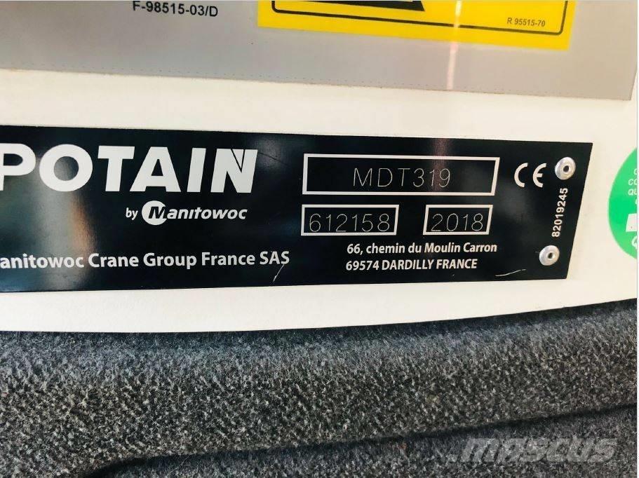 Potain MDT 319 タワークレーン