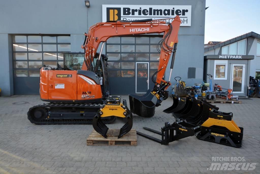 Hitachi ZX 95 US-7 中型油圧ショベル 7ｔ-12ｔ（ユンボ・パワーショベル・バックホー）
