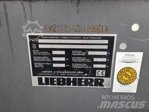 Liebherr A 920 ホイール式油圧ショベル（パワーショベル・ユンボ・バックホー）