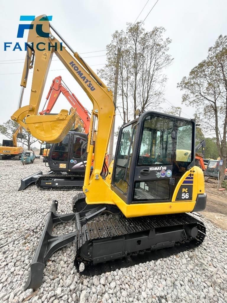 Komatsu pc56 大型油圧ショベル12t以上（パワーショベル・ユンボ）