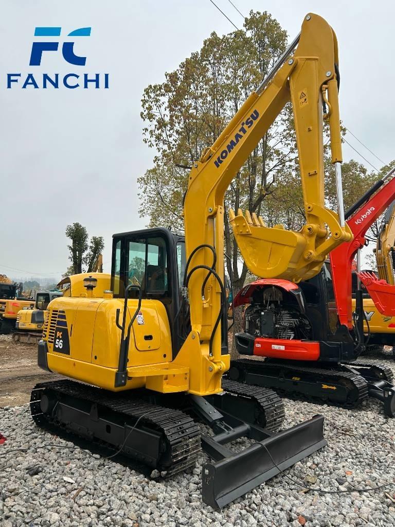 Komatsu pc56 大型油圧ショベル12t以上（パワーショベル・ユンボ）