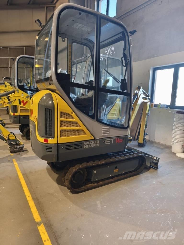 Wacker Neuson ET 16 ミニ油圧ショベル 7t以下（ミニユンボ・ミニディガー）