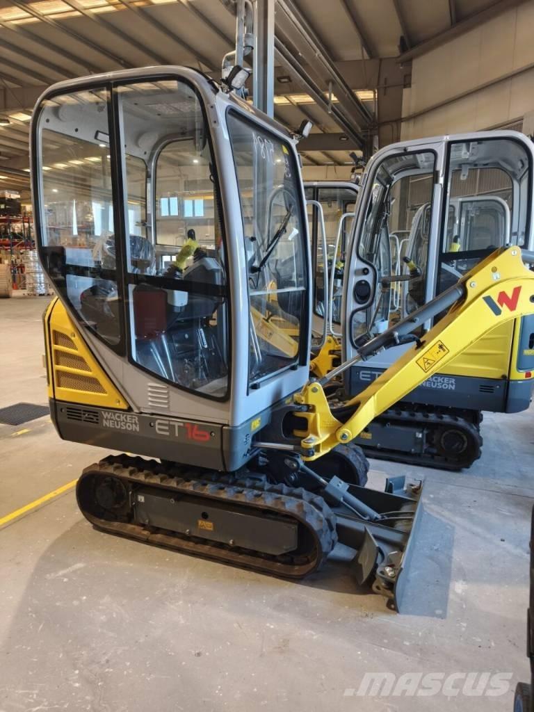 Wacker Neuson ET 16 ミニ油圧ショベル 7t以下（ミニユンボ・ミニディガー）
