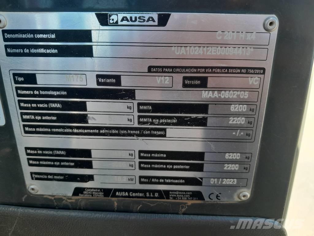 Ausa C 201 HX 4 ディーゼル・軽油