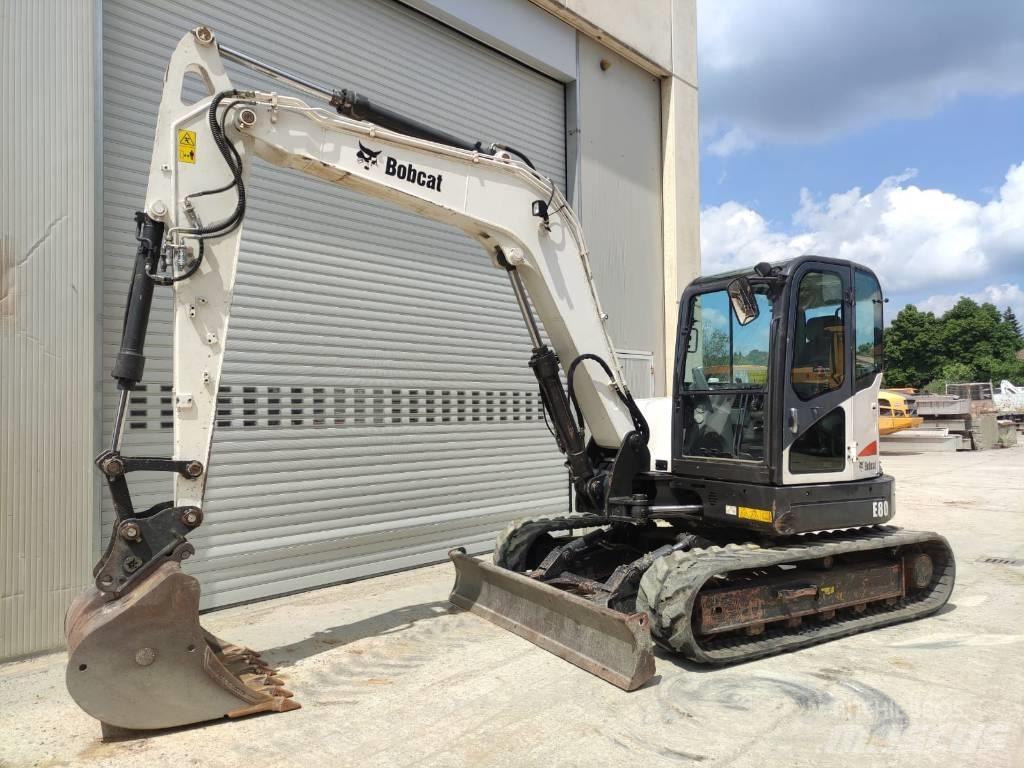 Bobcat E 80 EA 中型油圧ショベル 7ｔ-12ｔ（ユンボ・パワーショベル・バックホー）
