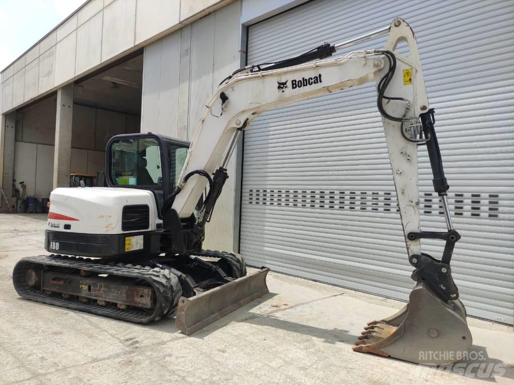 Bobcat E 80 EA 中型油圧ショベル 7ｔ-12ｔ（ユンボ・パワーショベル・バックホー）