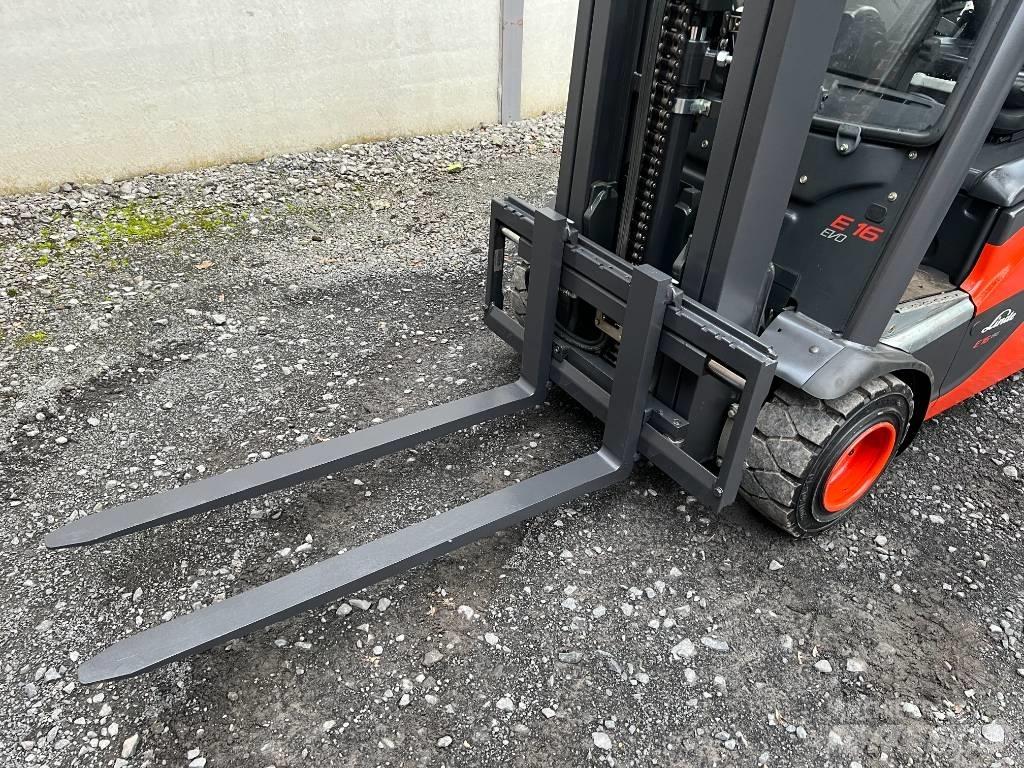 Linde E16-02 EVO バッテリーフォークリフト