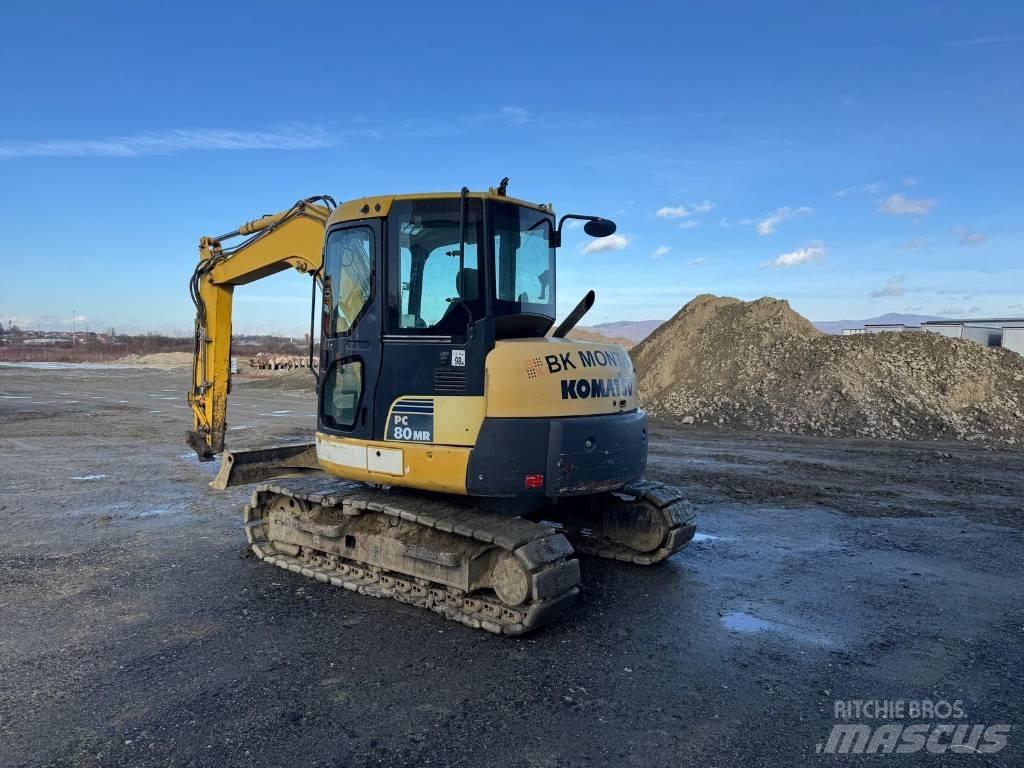 Komatsu PC 80 MR-3 中型油圧ショベル 7ｔ-12ｔ（ユンボ・パワーショベル・バックホー）