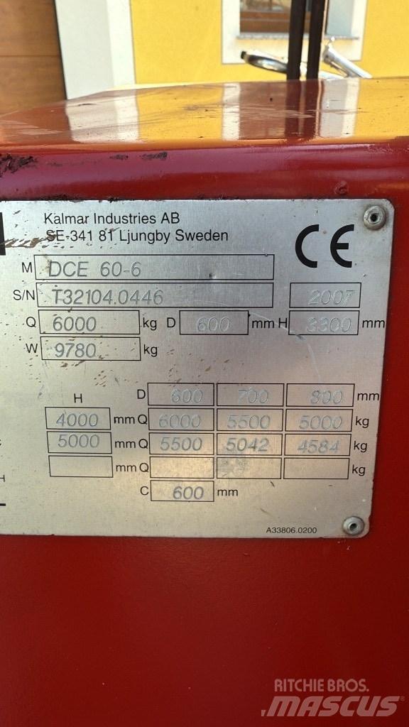 Kalmar DCE 60-6 ディーゼル・軽油