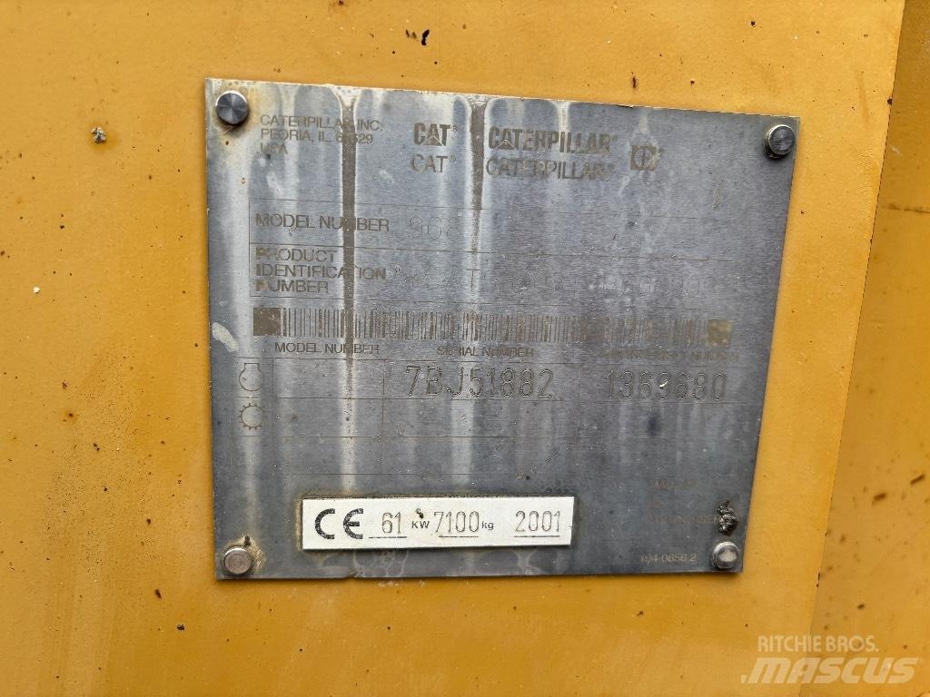 CAT 908 ホイールローダー・タイヤショベル