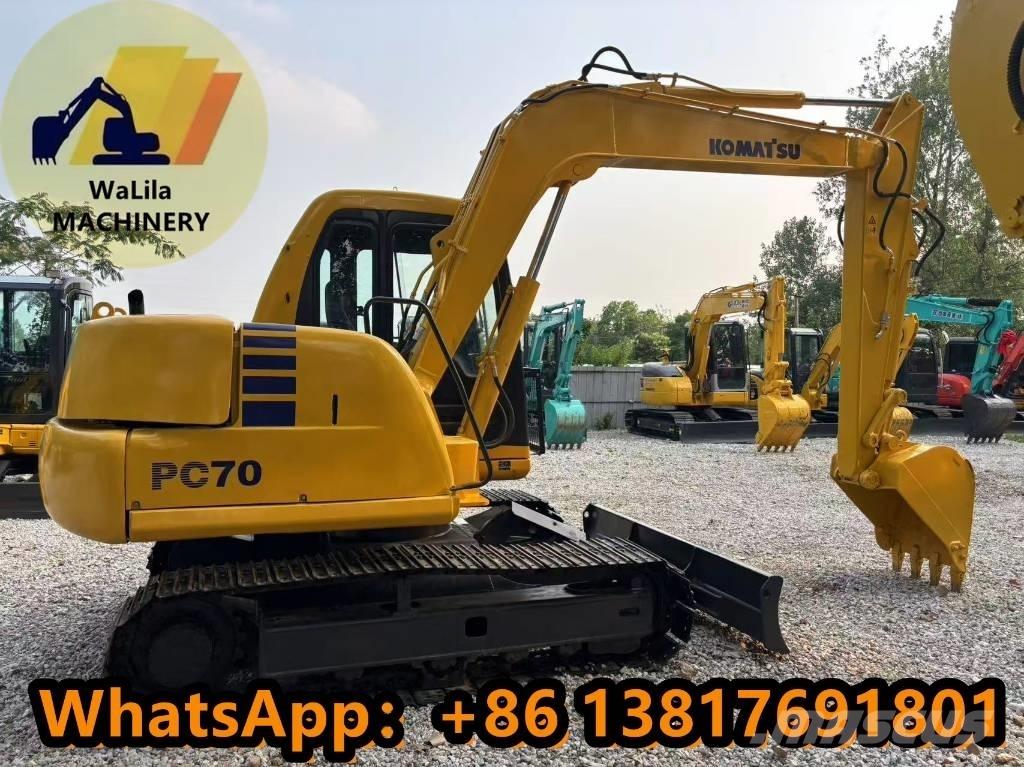 Komatsu PC 70-7 ミニ油圧ショベル 7t以下（ミニユンボ・ミニディガー）