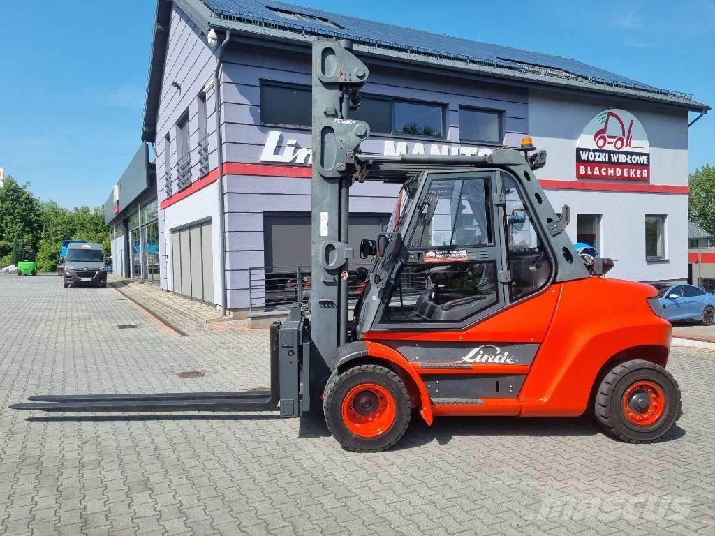 Linde H80T-01/900 LPGフォークリフト