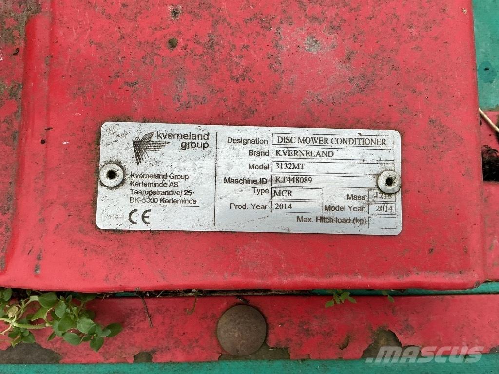Kverneland 3132 MT モアーコンディショナー
