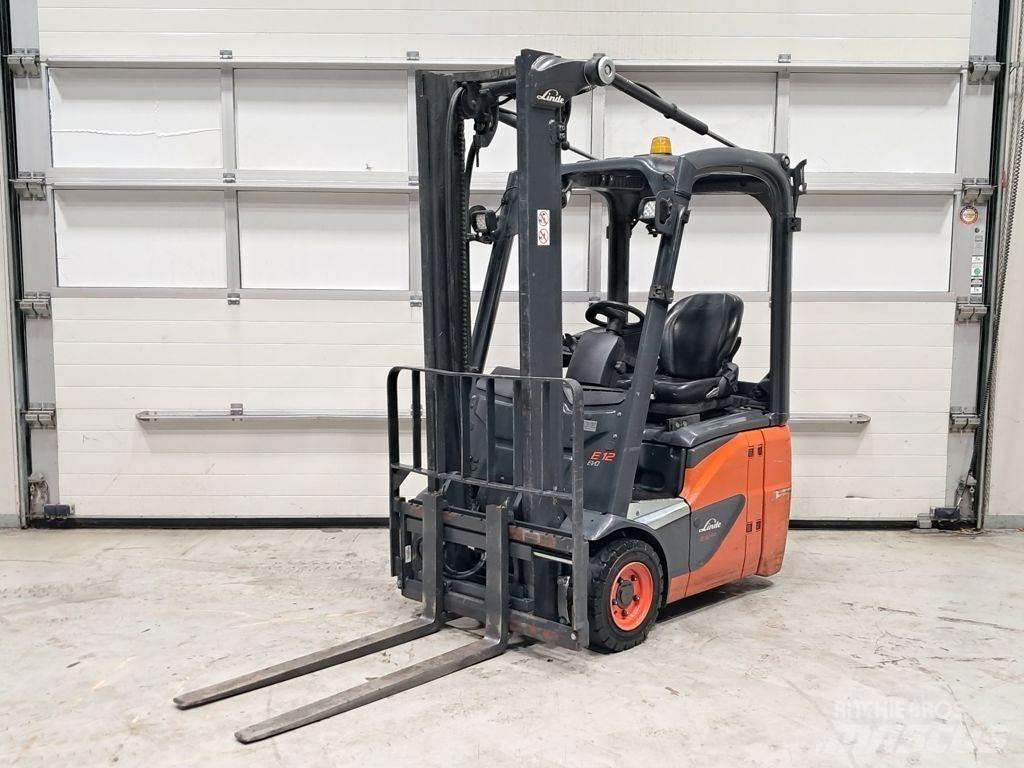 Linde E12-02 バッテリーフォークリフト
